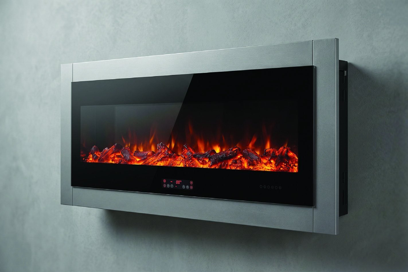 Wall-Mounted Electric Fireplace